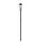 Z-Lite Gannon 3 Light Outdoor Post Mount Fixture, 10in. W x 120.75in. H, Black 5008PHBR-5009P96-BK - alternate 1